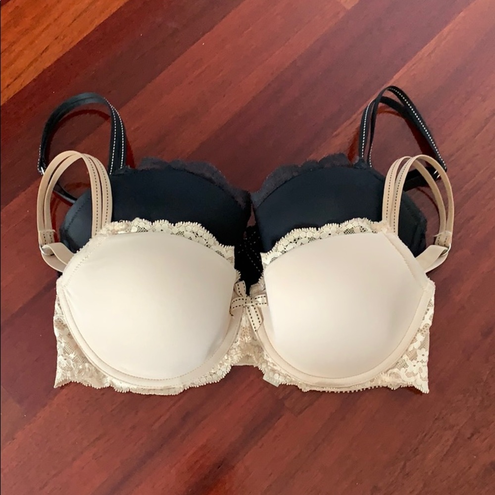 SOLD! Chantelle Bras (Demi) like new!